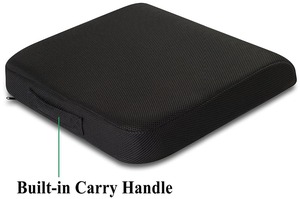 Confortable De Méditation En Mousse à Mémoire de Coussin <span class=keywords><strong>D</strong></span>'assise Extérieur Pour Soulager le Dos Sciatique Coccyx Douleur - Product Image 5