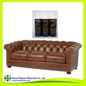 meubles en cuir geao care kit 3 psc produits de nettoyage pour le sofa en cuir trousse de soins - Product Image 1
