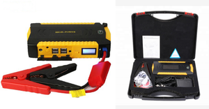 Potente Avviatore <span class=keywords><strong>di</strong></span> <span class=keywords><strong>Emergenza</strong></span> <span class=keywords><strong>per</strong></span> Auto con Batteria da 69800mAh e Corrente <span class=keywords><strong>di</strong></span> Picco 600A, con Compressore d'Aria <span class=keywords><strong>per</strong></span> Camion e Moto, Potenza Totale 45W - Product Image 4