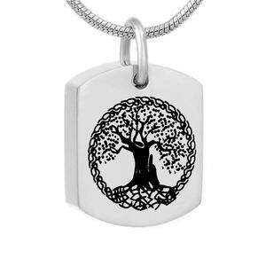 Collier pendentif en forme de cœur de la famille, bijoux de crème, arbre de vie, souvenir de pâques pour papa, sœur, grand-mère, femme, fille maman - Product Image 3