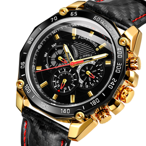 Montre homme Forsining, nouveau design de luxe, 3 ATM résistant à l'eau, mouvement automatique, Relogio Masculino - Product Image 5