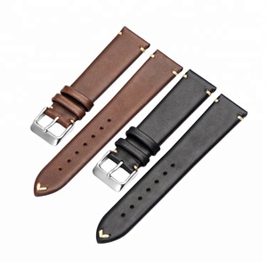 <span class=keywords><strong>Cinturino</strong></span> per <span class=keywords><strong>Orologio</strong></span> in Vera <span class=keywords><strong>Pelle</strong></span> Italiana Vintage 20mm, Fatto a Mano, di Lusso, per Orologi Universali, Vendita Diretta dalla Fabbrica - Product Image 2
