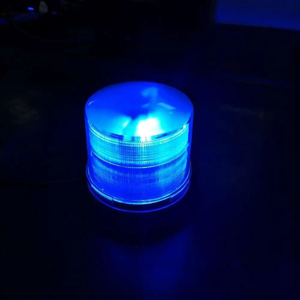 Gyrophare flash LED bleu clair blanc double couleur LED voyant