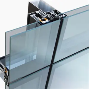company commercial double glazing units glass curtain wall