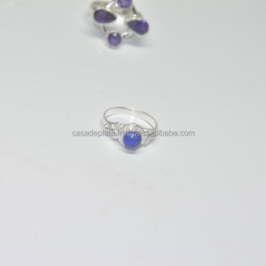 Latest Fashion Design Silver Plated 925 Sterling Silver Wedding <b>Ring</b> Lapis Lazuli <b>Smart</b> Fine Jewelry <b>Ring</b> Perfect Wedding Gift - Product Image 3