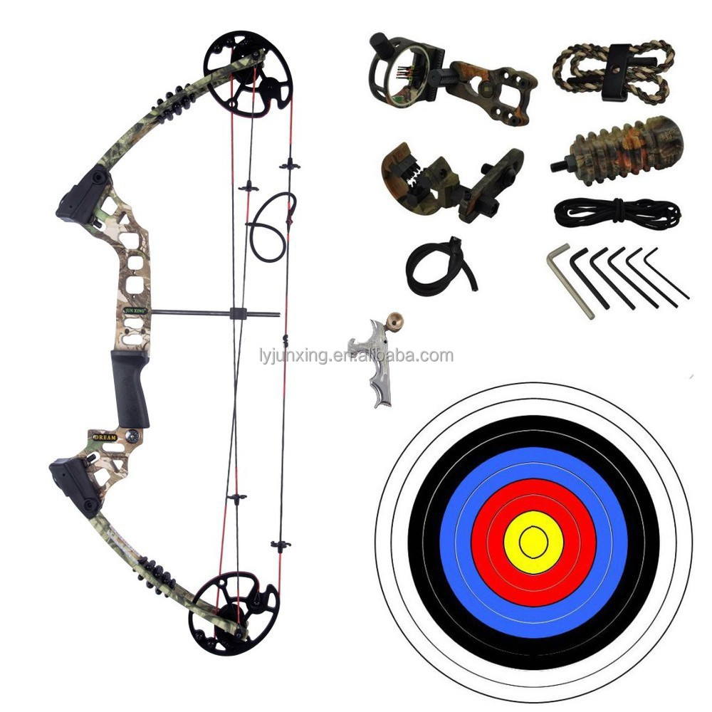 Arc De Chasse Junxing F185 - 35 Lbs - Droitier - Camo - 21"