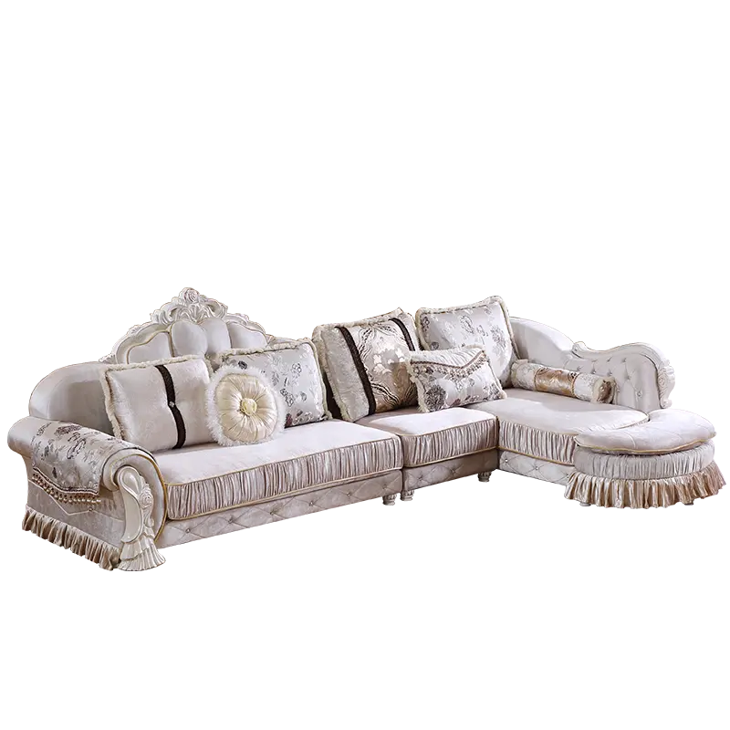 Luxus Wohnzimmer Möbel Holz Warmen Sofa Set