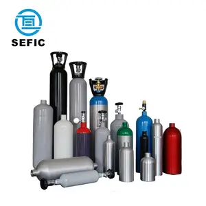 SEFIC Gute Qualität Hochdruck Leere CO2 Sauerstoff patrone Aluminium flasche