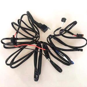 ไฟหน้าเดี่ยวอะแดปเตอร์ Harness ซ็อกเก็ตสายไฟไฟหน้าสีขาว connector รีเลย์สวิทช์ - Product Image 1