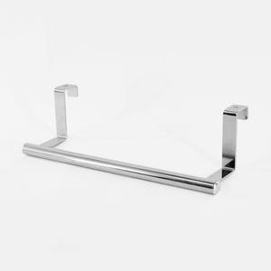 Toallero montado en la pared de Metal para baño cromado de riel único - Product Image 1