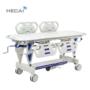 Chariot de lit d'<span class=keywords><strong>ambulance</strong></span> d'urgence de transport de grande classe chariot de civière de transfert de patient médical d'hôpital prix d'usine - Product Image 4
