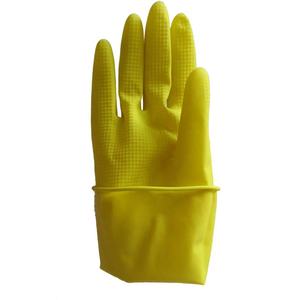 70g Yellow Soft Reusable Latex <strong>Gloves</strong> Custom Logo Waterproof Home Painting <strong>Gardening</strong> Kitchen Cleaning Washing Rubber <strong>Glove</strong> - Product Image 1
