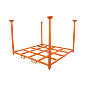 Warehouse Mobile Foldable Stackable Steel Metal Truck Tire Pallet Racking/Rack Storage System