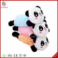 Venta caliente Parejas Amantes Soldado de peluche Panda Muñeco de dibujos animados de peluche Juguete de animal de dibujos animados flexible