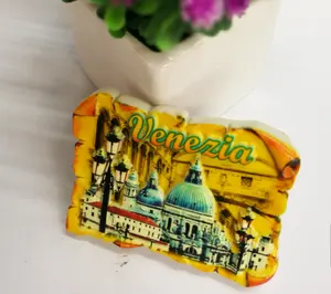 Souvenir 3d Harz Kühlschrank Magnet Venedig, Italien