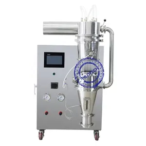 best selling multifunctional stainless steel & high borosilicate glass lab granulator/fluidized bed dryer