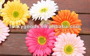Di alta qualità di seta gerbera fiore teste, fiore artificiale teste - Product Image 4