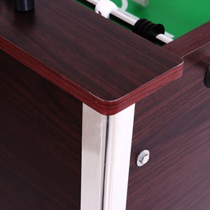 Jeu de table de football Kicker de 56 pouces Couleur de grain de bois <span class=keywords><strong>marron</strong></span> Sports d'intérieur Tables de football pour pieds de bébé - Product Image 4