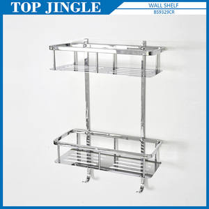 rectangle stainless steel wall mount bathroom <b>shelf</b> - Product Image 4