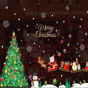 Nuovo giorno di <span class=keywords><strong>Natale</strong></span> <span class=keywords><strong>Albero</strong></span> Di <span class=keywords><strong>Natale</strong></span> Adesivi, regalo di Nuovo Anno Decorazione del Vetro Della Finestra Adesivi, Autoadesivi Della Finestra di Vetro Di <span class=keywords><strong>Natale</strong></span> Con Fiocco di Neve - Product Image 5