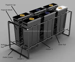 Stainless Mold Stainless Steel Home Use Ice Cream Moulds