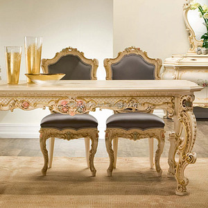 OE-FASHION <span class=keywords><strong>barocco</strong></span> <span class=keywords><strong>tavolo</strong></span> da pranzo <span class=keywords><strong>e</strong></span> <span class=keywords><strong>sedie</strong></span> dalla fabbrica Della Cina - Product Image 4
