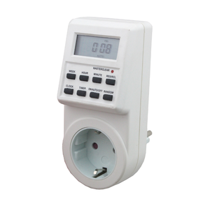Enchufe de Alemania, temporizador Digital, enchufe para electrodomésticos eléctricos - Product Image 1