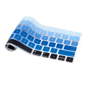 Protecteur de peau de clavier coloré ultra mince personnalisé pour clavier magique Apple sans fil 11 pouces 12.9 pouces