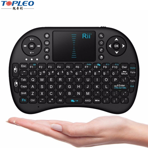 Facile à utiliser Rii i8 2.4G mini ordinateur de jeu sans fil <span class=keywords><strong>clavier</strong></span> et souris avec touchpad souris - Product Image 6