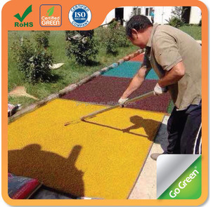 Revêtement coloré pour piste de course sportive, asphalte coloré, mélange à froid, asphalte coloré - Product Image 3