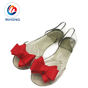 Sandalo in gelatina da donna piatto estivo con scarpe da spiaggia all'aperto di ultima generazione in cina - Product Image 1