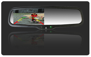 Miroir avec caméra de stationnement, 5 pièces, 4.3 pouces, luminosité automatique réglable - Product Image 6