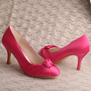 <span class=keywords><strong>Scarpe</strong></span> da Sposa con <span class=keywords><strong>Tacco</strong></span> Verde Scuro Punta Tonda - Product Image 4
