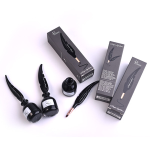 Pudaier riasan mata <span class=keywords><strong>Gel</strong></span> hitam tahan lama, Pensil Mata berpigmen tinggi tahan air - Product Image 4