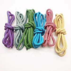 شعار مخصص العلامة التجارية سلسلة الأحذية الملونة الأربطة الأحذية المدبوغ جولة - Product Image 2