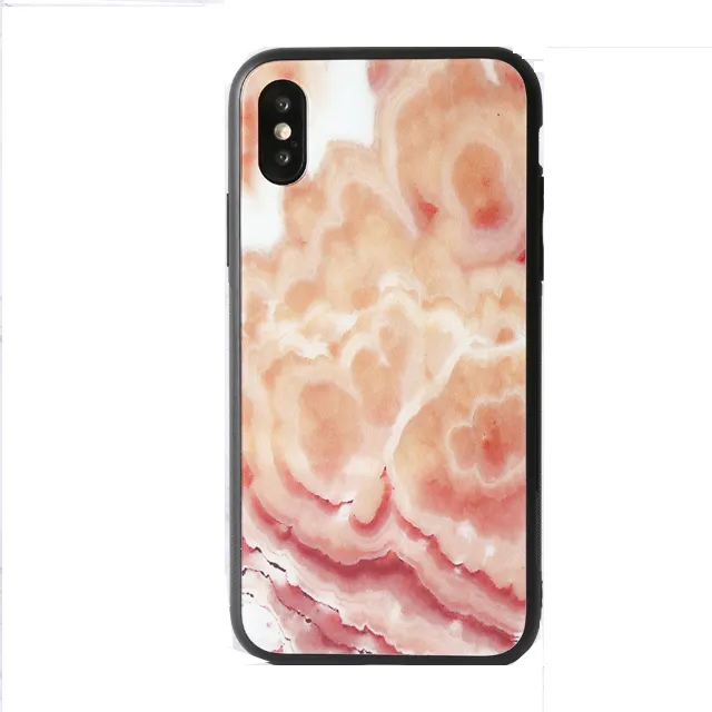 Pretty Mooie Cover Hard Shockproof Marmer Telefoon Case Voor Huawei Y7 Prime 2019