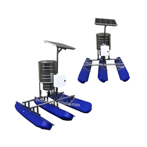 Mangeoire solaire automatique solaire pour étang Mangeoire automatique pour poissons <span class=keywords><strong>Koi</strong></span> Auto <span class=keywords><strong>Feeder</strong></span> - Product Image 5