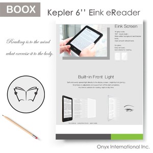 Tablette électronique avec écran E Ink Carta de 6 pouces, 300 dpi, avec Regal - Product Image 5
