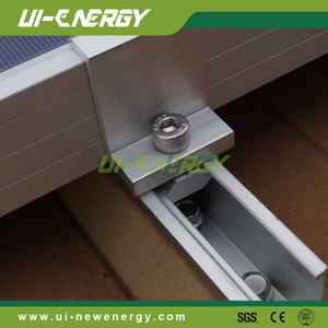 1KW-100KW aigu étain trapézoïdale toit en aluminium solaire rack - Product Image 3