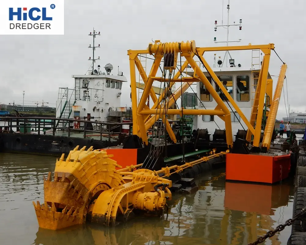 China dredger shipyard 24inch 5000m3/h cutter suction sand dredger/sand pump ship dredger(CCS certificate)