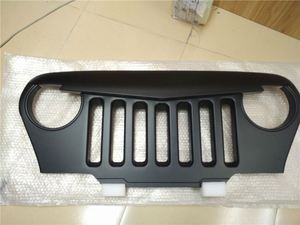Lantsun J187 Lantsun griglia arrabbiato anteriore nero opaco sovrapposizione griglia TJ 1997-2006 per Jeep per wrangler TJ LJ - Product Image 4