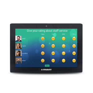 Terminal de commentaires clients, appareil de sondage de satisfaction des clients Android, système de gestion des commentaires clients rapide - Product Image 4