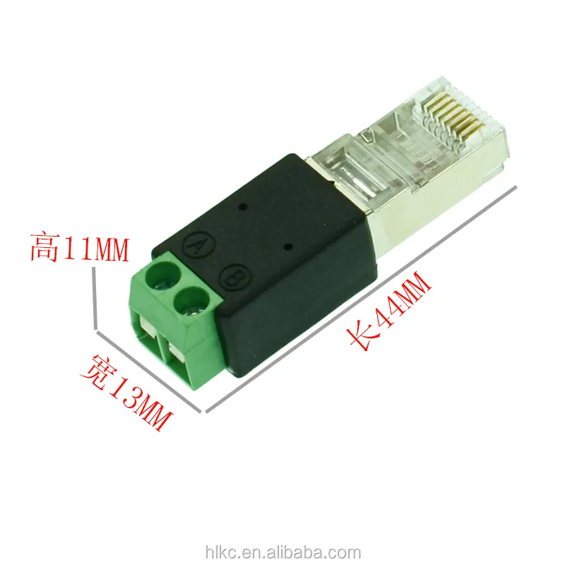 RJ45 כדי RS485 , RJ45 כדי בורג, RJ45 כדי 2pin מחבר