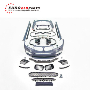 Kit Carrozzeria Stile M di Alta Qualità in Materiale PP per <span class=keywords><strong>X5</strong></span> <span class=keywords><strong>F15</strong></span>, Conversione in Stile X5M con Paraurti Anteriore, Griglia, Sistema di Scarico e Paraurti Posteriore - Product Image 2