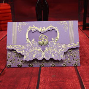 Miễn Phí In Ấn Sang Trọng Muslin Arabic Wedding Lời Mời Thẻ, Giá Thấp Nhất Nhà Sản Xuất Wedding Greeting Cards - Product Image 6
