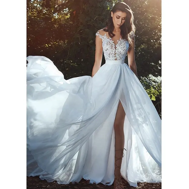 UK Illusion Girls Prom Wedding and Evening Dresses