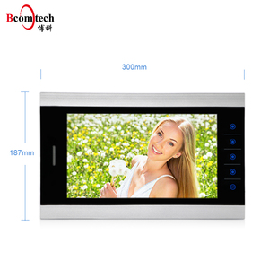 10 "4 filo di colore videocitofono <span class=keywords><strong>con</strong></span> campanello di macchina fotografica e monitoraggio High-Tech telefoni porta - Product Image 3
