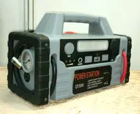 Nieuwe 12V Draagbare Auto Jump Starter Booster Acculader Voertuig Power Station Met Air Compressor