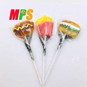 12G Mỹ Thức Ăn Nhanh Văn Hóa Hình Dạng Cứng Kẹo Lollipop Ngọt Bán Buôn Bạc Hà, Trái Cây Hương Vị Chai Đóng Gói Quà Tặng Đóng Gói Bình Thường - Product Image 3
