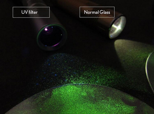 5W UV 365nm yeşim el feneri <span class=keywords><strong>LED</strong></span> Mineral meşale ultraviyole Blacklight ZWB2 filtre - Product Image 4